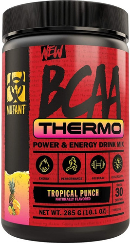 Suplemento en polvo Mutant  BCAA Thermo BCAA THERMO aminoácidos/cafeína