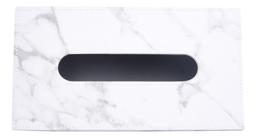 Servilleta Rectangular De Piel Sintética De Mármol Para Pañu