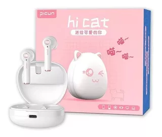 Auriculares Bluetooth 5.0 Tws Hifi Sound Diseño Gatito Niña