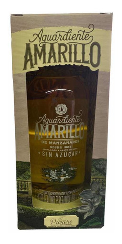 Aguardiente Amarillo De Manzanares 750 Ml