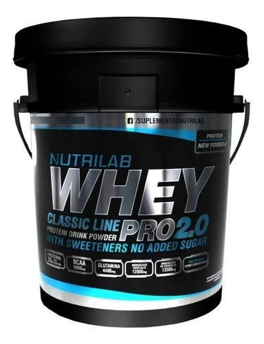 Whey Pro 3 Kg 2.0 - Nutrilab - Proteina