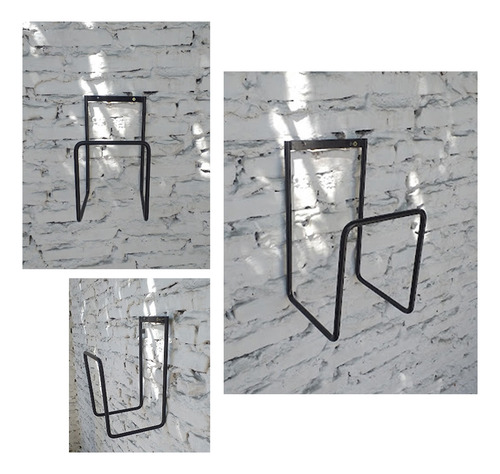 Porta Manguera De Hierro De Pared Modelo S