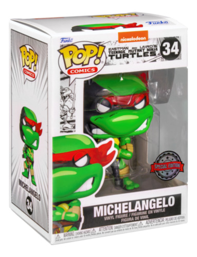 Funko Pop! Comics #34 - Tmnt: Michelangelo (se)