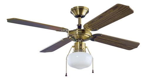 James - Ventilador De Techo 1 Luz Vt2 Bronce Bigsale