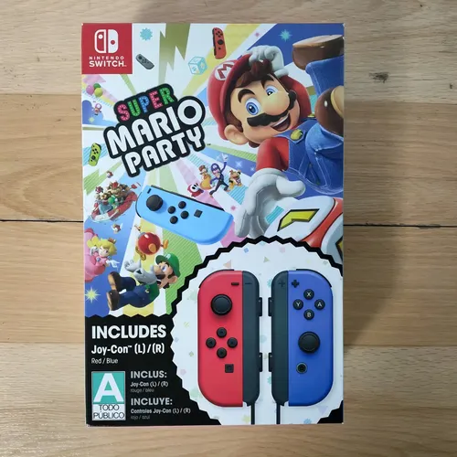 Super Mario Party ::.. Bundle Joy Con Rojo Azul | Cuotas sin interés
