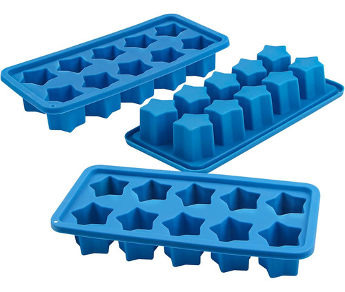Bandejas De Silicona Para Cubitos De Hielo Webake, Moldes Pa