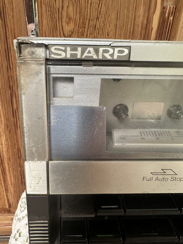 Radio Grabador Antiguo Sharp (Usado)