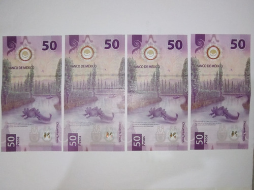 Billetes 50 Pesos Conmemorativos Ab Ad Ae
