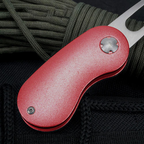 Herramienta De Reparación De Chuletas De Golf, Rojo