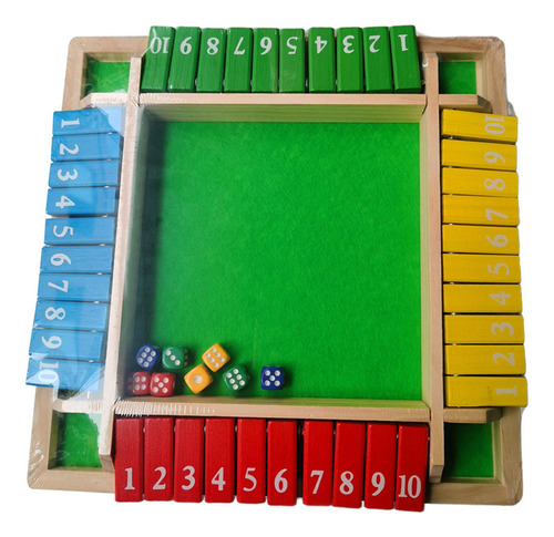 Juego De Mesa Con Tapa Digital, Juego De Mesa Cuatro Colores