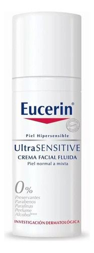 Crema Facial Fluida Eucerin Ultrasensitive 50ml
