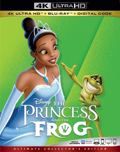 4k Ultra Hd + Blu-ray Princess & The Frog