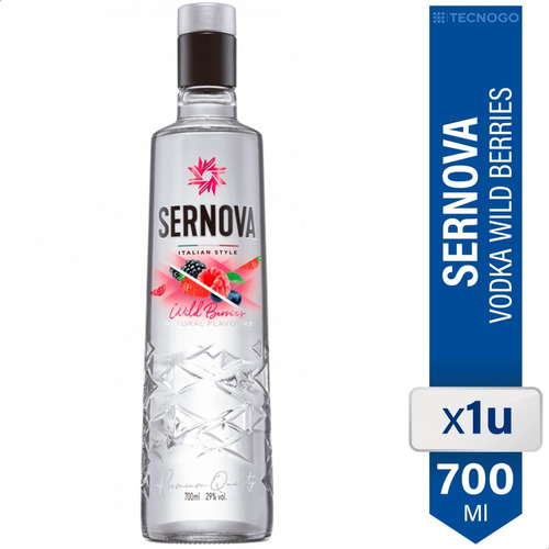 Vodka Sernova Wild Berries 700ml Fratelli Branca