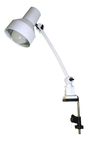 Luminária De Garra Ilutec Ref.204 Bivolt Cor da cúpula Branco