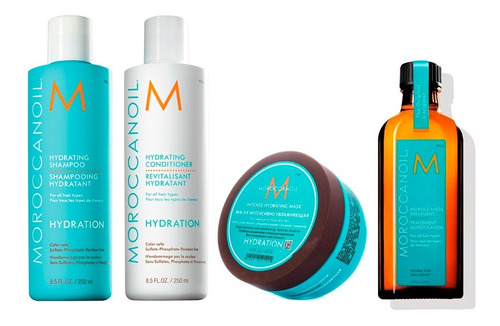 Moroccanoil Kit Hydration Intensa 250 Ml + Serum 100 Ml