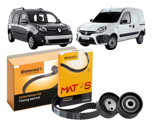 Kit Da Correia Dentada Renault Kangoo Express 1.6 16v 2013