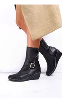 Comprar  Botas Botitas Mujer Taco Chino Botinetas Cuero Livianas 