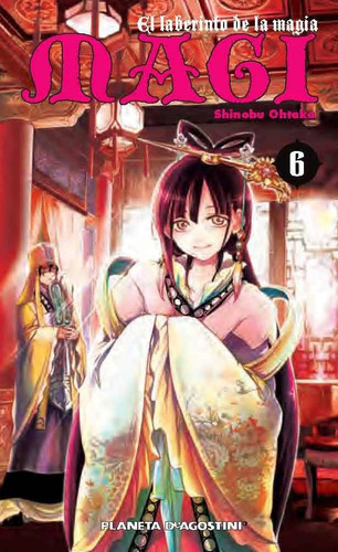 Magi El Laberinto De La Magia Nã⺠06/37, De Ohtaka, Shinobu. Editorial Planeta Cómic, Tapa Blanda En Español