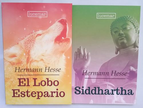 Libro El Lobo Estepario Y Siddhartha - Hesse X 2