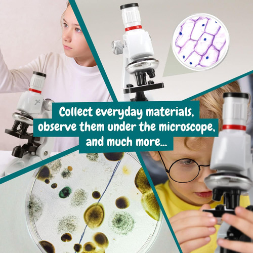 Science4you Microscope Lab - Kids´ Microscope Kit For