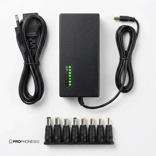 Fonte Carregador Notebook Universal Pinos Turbo 120W Bivolt Compatível Lenovo Dell Positivo Acer Sony Vaio Samsung Plug Alimentacao Tensao Ajustável 12v 24v Laptop Cabo Fio Resiste