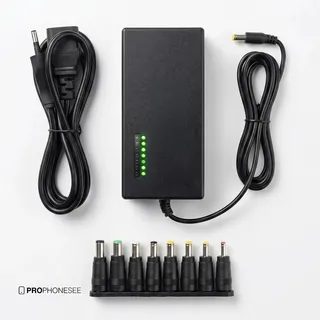 Fonte Carregador Notebook Universal Pinos Turbo 120W Bivolt Compatível Lenovo Dell Positivo Acer Sony Vaio Samsung Plug Alimentacao Tensao Ajustável 12v 24v Laptop Cabo Fio Resiste