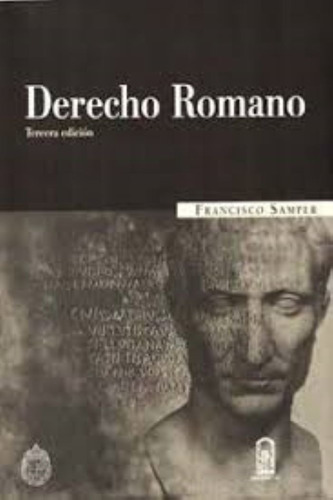 Derecho Romano 3° Edicion