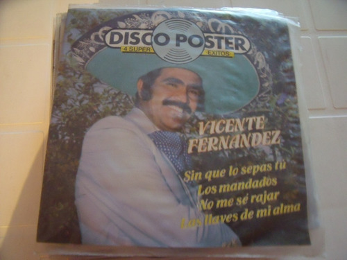 Ep Vicente Fernandez 4 Super Exitos (Usado)