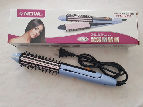 Plancha De Pelo Profesional 2 En 1 Nova *soy Tienda*