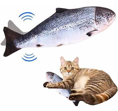 Vmopa Electric Moving Fish Cat Toy, Interactive 