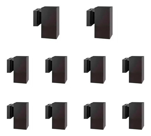 Pack X10 Aplique De Pared Unidireccional Dallas M - Unilux