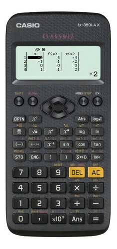 Calculadora Científica Casio Fx-350la X 275 Funções Cor Preto