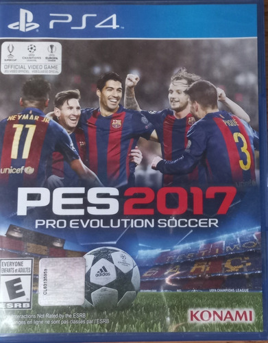 Pro Evolution Soccer 2017 Standard Edit-ps4 Físico(original)