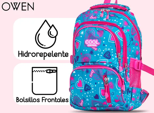 Mochila Escolar Nena Espalda Y Tiras Acolchadas Nuevo Dise o Local
