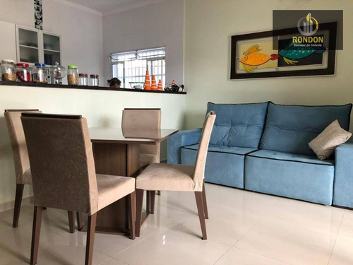 Casa Com 2 Dormitórios À Venda, 81 M² Por R$ 269.000 - Jardim Grandesp - Itanhaém/sp - Ca1181