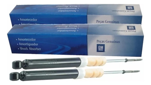 Kit Amortecedores Traseiros Prisma 2011 2012 Original Gm