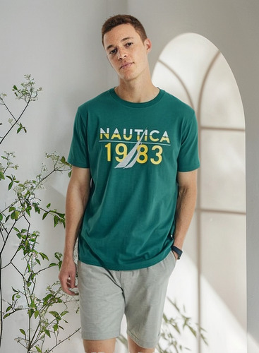 Nautica Playera Pijama Regular