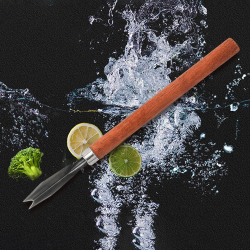Cuchillo De Cocina Para Tallar, Dos En Forma De V