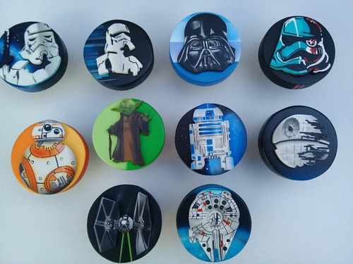 Tiradores Para Gavetas Star Wars En Mdf         