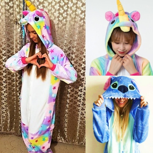 Pijamas Animales Onesie Enterizo Importada Stitch Unicornio
