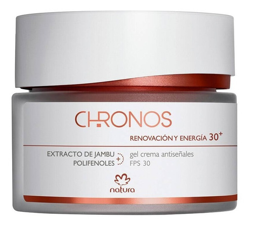 Gel Crema Antiseñales Renovación Energía 30+ Natura Chronos