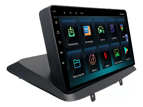 Multimidia Fiat Doblo 9p Android Carplay 2/32gb Voz