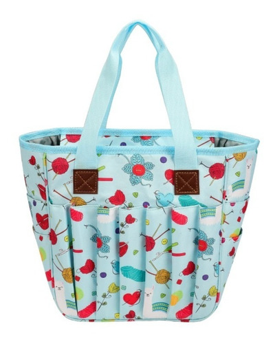 Imagen 5 de 6 de Bolso Porta Tejidos Lanas Palillos Y Crochet Envio Gratis