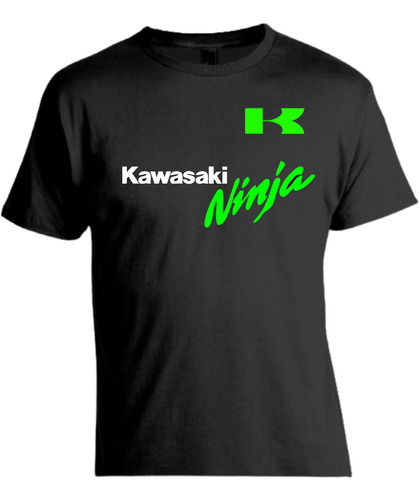 Remera Motoquera Kawasaki Ninja Algodon