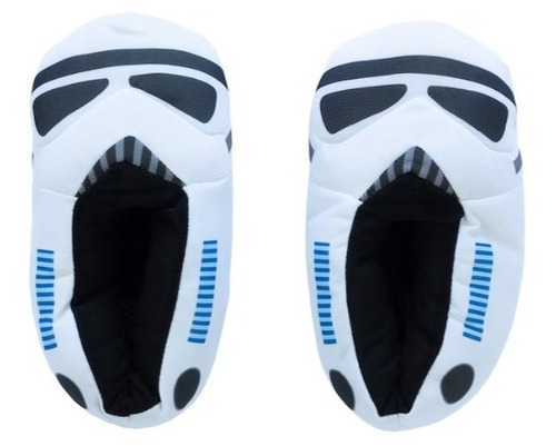 Star Wars Pantuflas Stormtrooper Excelente Calidad Importada