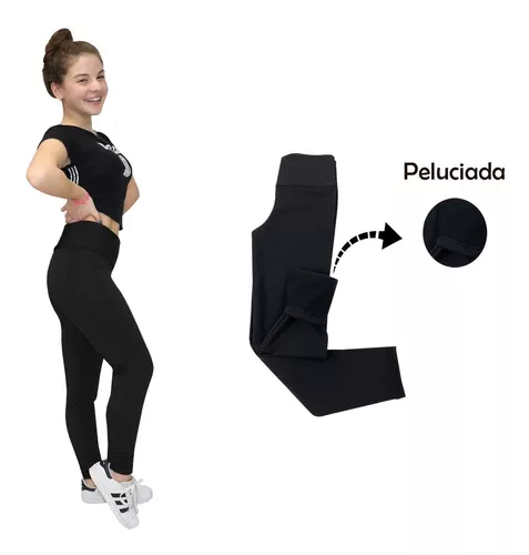 Kit 5 Calça Legging Infantil Menina Peluciada Atacado Frio