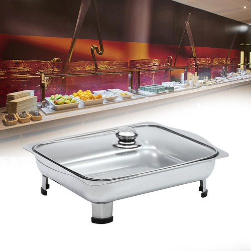 Bandeja De Bufê Chafing Prato De Comida Aquecedor De Arco