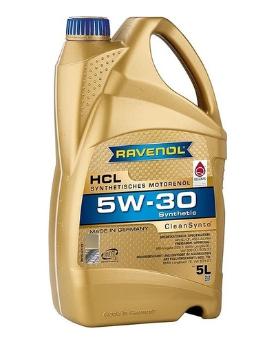 Aceite 5w30 Hcl Ravenol 5 Litros Acea A3 B4 Api Cf Api Sl