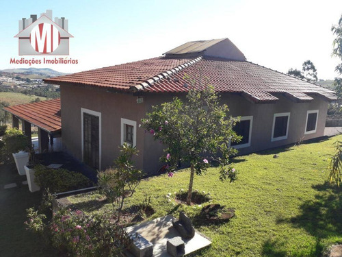 Chácara Com 04 Dormitórios À Venda, 1200 M² Por R$ 480.000 - Zona Rural - Pinhalzinho/sp - Ch0504