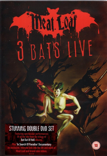 Meat Loaf 3 Bats Live Importado Concierto Dvd